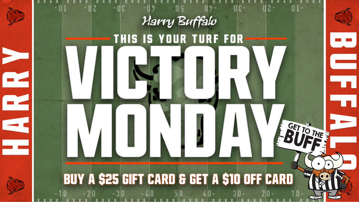 Big Win! Big Value! Get To The Buff! 
-Valid @ All Our Northern Ohio Locations-