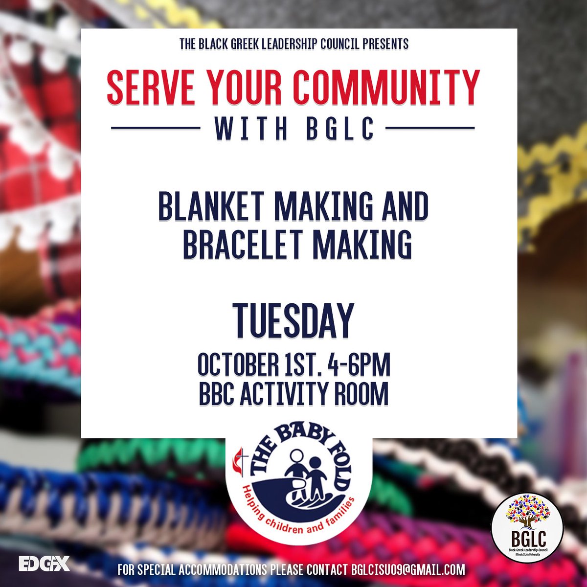 ISU_Sigmas's tweet image. Today Is The Start Of BGLC Week!! Today Is Our First Event at 6pm!! it’s not too late to send questions to @bglcisu that you’d like answered on the Panel! Tomorrow is a Community Service Event Come out! support! and be apart of a Good Cause!🤘🏾

#ISU20 #ISU21 #ISU22 #ISU23