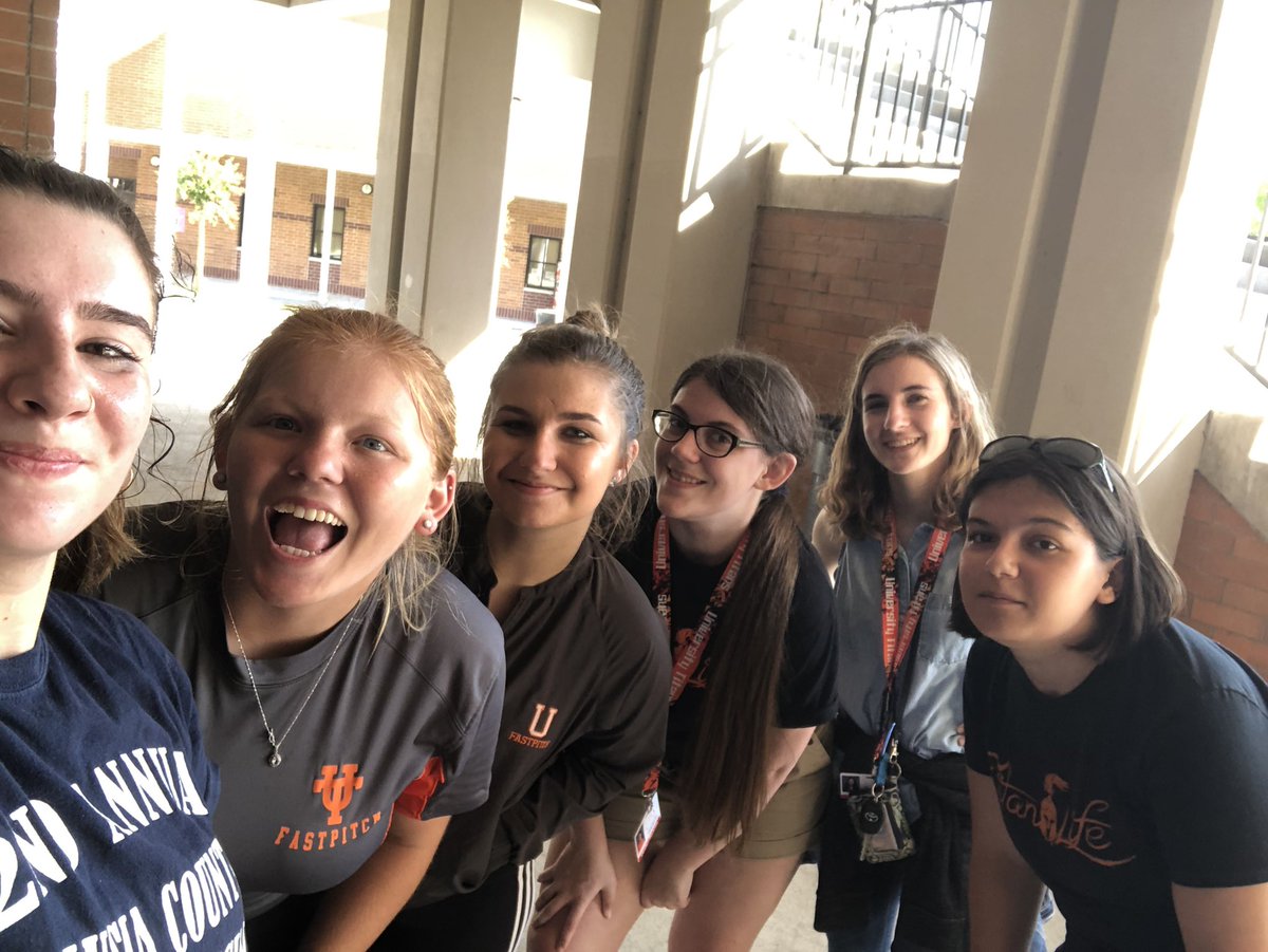 Today some of our NHS members volunteered after school for some campus beautification! With a lot picked up there was still a lot left. We beg you please put your trash in the cans too help keep UHS beautiful #NHStitans