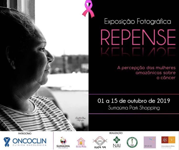 SynBioAmazonas's tweet image. A exposição fotográfica REPENSE busca dar voz a percepção das mulheres amazônicas sobre o adoecimento por câncer. Nós acreditamos que a saúde e a arte podem se unir para transformar o modo de pensar e agir das pessoas, especialmente sobre o cuidado em saúde.
#iGEM #HumanPractices