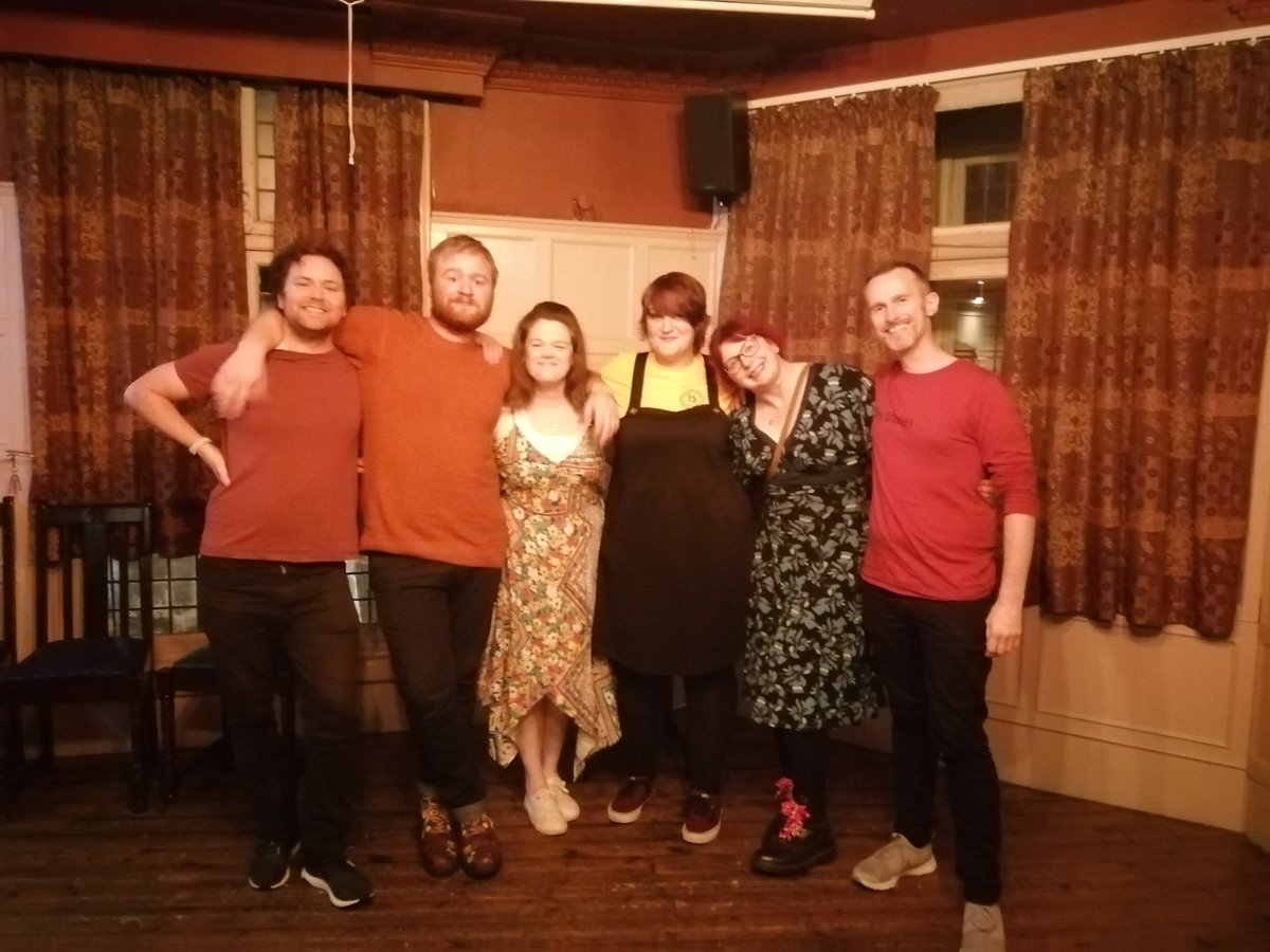 KieronAttwood's tweet photo. Awesome night of comedy with @TinyImprov for Denise's 50th!!!
#improv #improvlove #improvisedcomedy #livecomedy #comedy #WhatsOn #Nottingham

https://t.co/8UjlzTruQT https://t.co/SJ4akZ4hX6