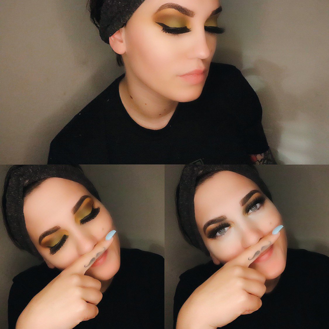 AngelConte3's tweet image. Neutral green and brown look coming TOMORROW! Two new videos posting TONIGHT! 💄 🎥  #makeuphowto #makeuptutorial #meltcosmetics #impulsivepallette @MeltCosmetics