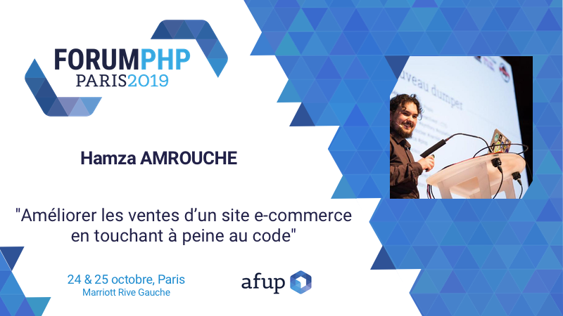 afup's tweet photo. À 11H25 en salle Grace Hopper, @cDaed, lead développeur backend chez notre sponsor Platine @IZIbyEDF, présentera "Améliorer les ventes d’un site e-commerce en touchant à peine au code ». Enjoy ! 
🏆Izi Solutions, sponsor Platine du #ForumPHP 2019 - 24/25 octobre, Paris https://t.co/h6ZaCVQDtF