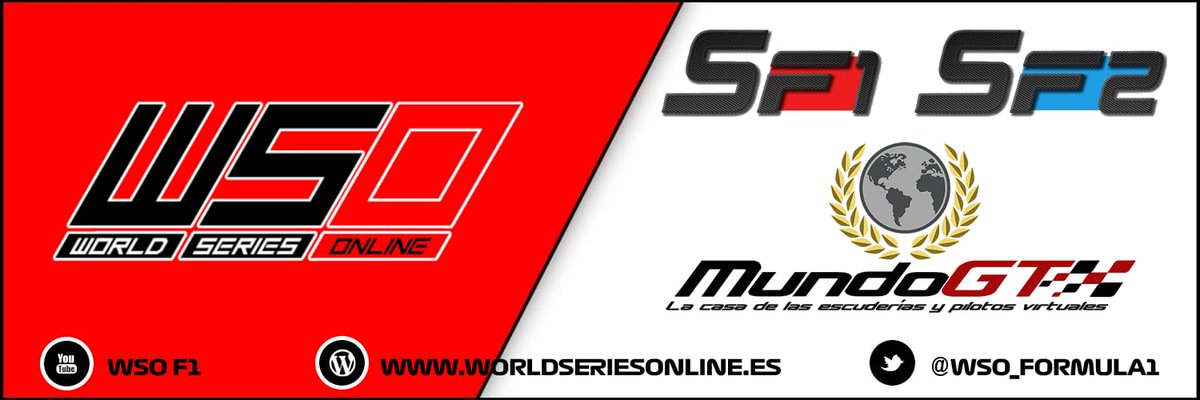 ¡¡¡NOTICION!!!

Nos complace anunciar que el #TeamWSO se ha inscrito en la PreQ para participar en la SF1 de <a href="/MundoGT/">MundoGT</a> .

El viernes intentaremos clasificarnos para correr en este prestigioso campeonato. Esperamos todo vuestro apoyo. #LetsGo