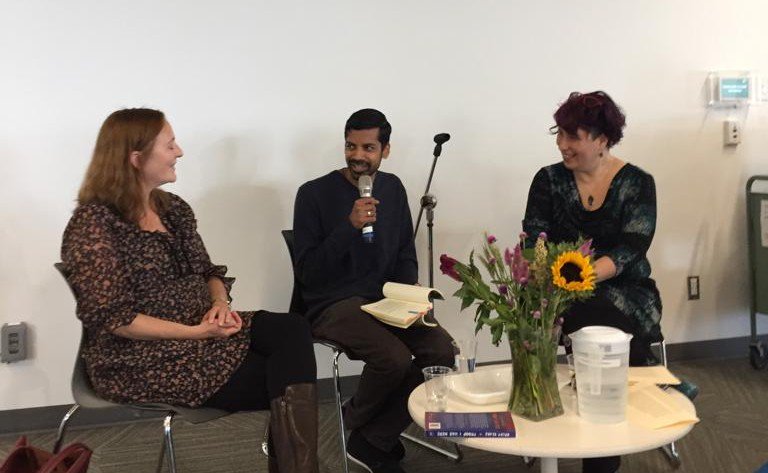 dpmasca's tweet photo. Really enjoyed our conversation @beckyblake_ and @GirlCanCreate :) Thanks so much @HamiltonLibrary, @epic_books, @CultureDays, @bookhugpress, @wolsakandwynn !!
#library #reading #hamilton #proofiwashere โฅ๏ธ #coconutdreams ๐ด๐ฅฅ https://t.co/WQnFMCOivv