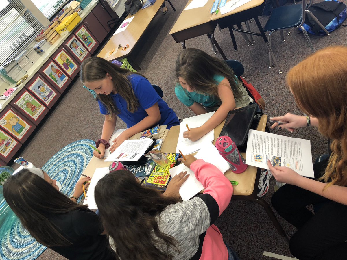 Today our Future Problem Solvers studied their very first future scene and wrote their first challenges! Look at that focus!!! #FPS #WEgrow