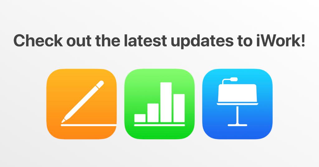 We’ve just introduced tons of new features across #iWork to make it even easier to create docs, spreadsheets, and presentations that show off everyone's best thinking. Update Pages, Numbers, and Keynote to see for yourself. apple.co/2oDqBJ9 #EdTech