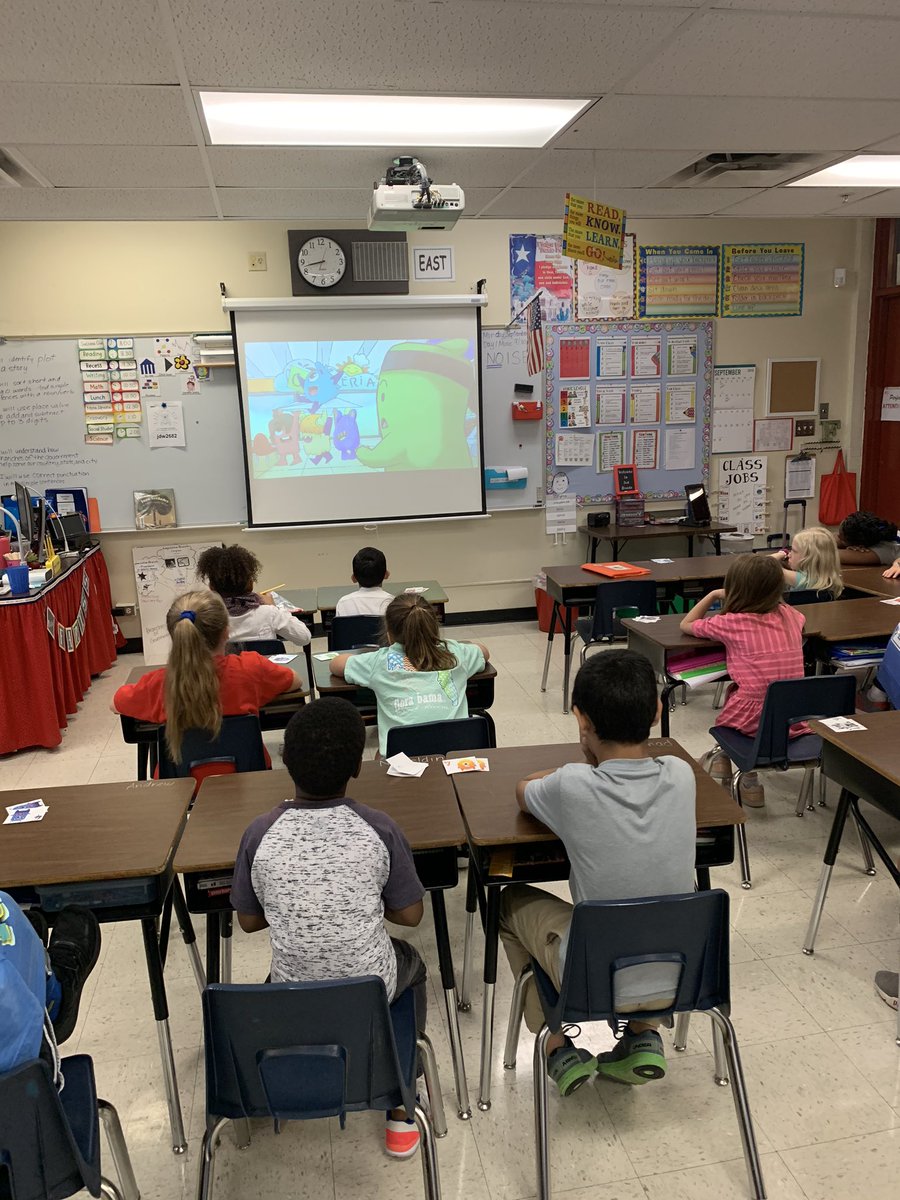 We love watching Mojo to deal with our moods #ClassDojo #NISDLegend #RootedColoniesNorth #