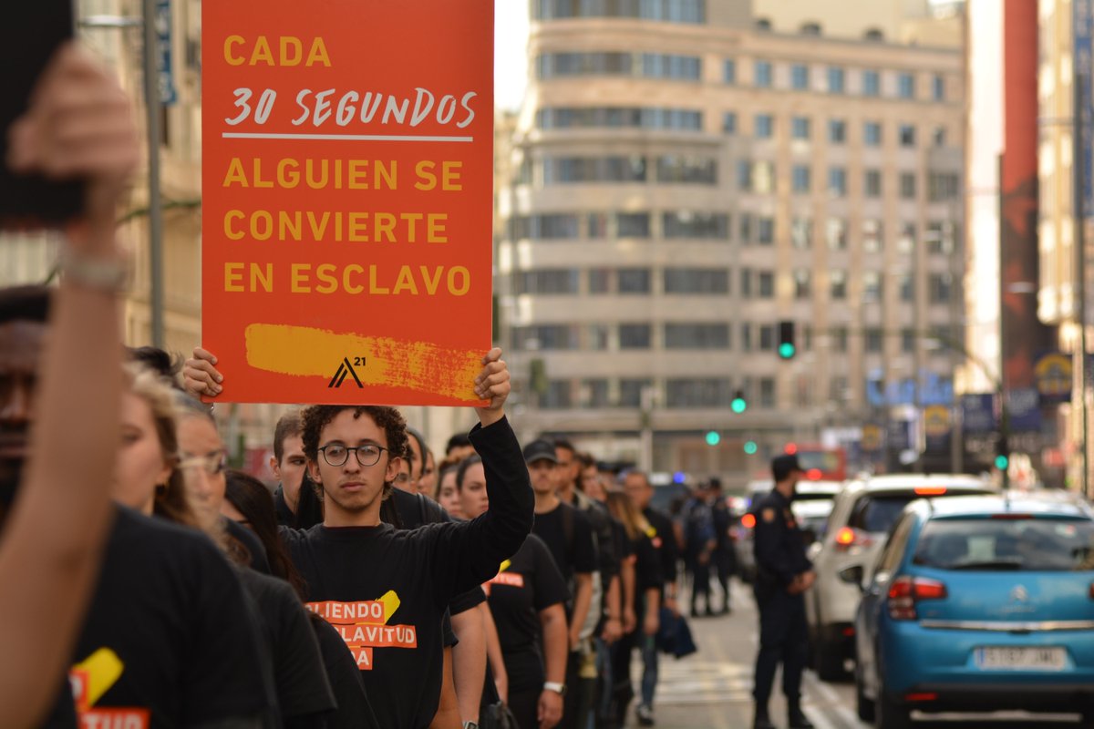 A21's tweet photo. We believe that when we all play a part in the fight against human trafficking, lives will be impacted around the world. Join us on October 19th for #WalkForFreedom,  for people still enslaved in our cities and around the world. Go to https://t.co/UpWCgqUgeV to register. https://t.co/SBwiWFiSsr