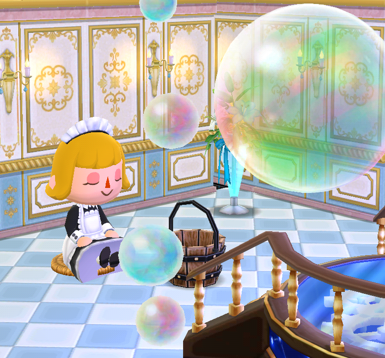 ciprezty's tweet photo. Oh, sing sweet nightingale 🎶
#Cinderella #bubbles #Disney #Classicmaid
#ACPC #Animalcrossing #Pocketcamp https://t.co/XtP4SS5oQY