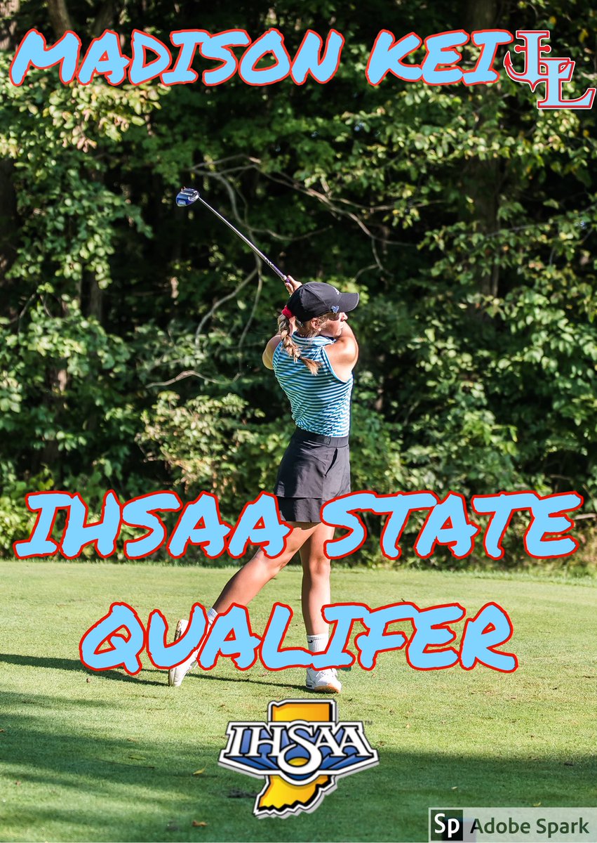 LHS_Sports's tweet photo. 2019 Indiana State Golf Championships here you come @madisonkeil #WeAnchorDownToState⚓️ https://t.co/kH4vyCchjR