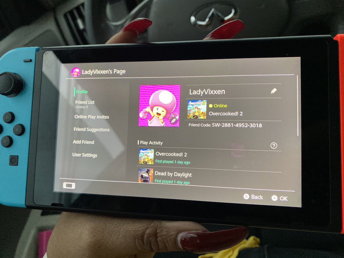 LadyViixxen's tweet photo. #NintendoSwitchfriends https://t.co/1jRdSArGMf