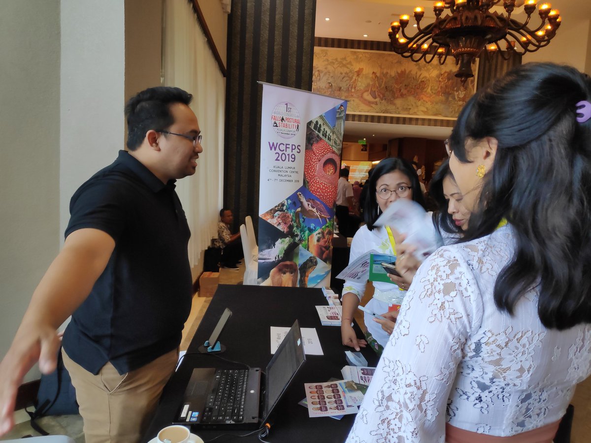 fallscongress's tweet photo. On this International Day of Older Persons, #WCFPS2019 is at the 2nd ASEAN Conference on Healthy Ageing, Bali, Indonesia. Come to our booth if you are near us. Early bird registration still open. #fallprevention #FPAD19 #acha2019 #HealthyAgeing @UN4Ageing #IDOP2019 @GeriSoc https://t.co/oZsZs4RPQA