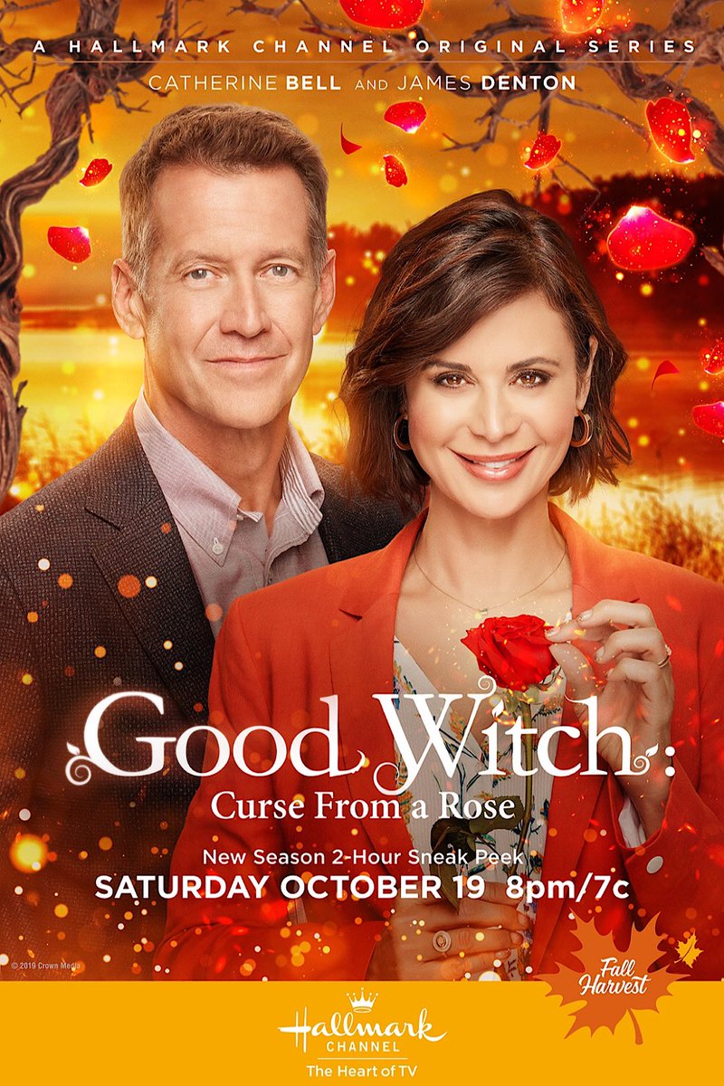 reallycb's tweet photo. It’s almost time..... Good Witch: Curse From a Rose 🌹 
@hallmarkchannel 
October 19 8/7pm 
🧡🧡🧡🧡🧡🧡🧡🧡🧡 https://t.co/UGejoh2XKB