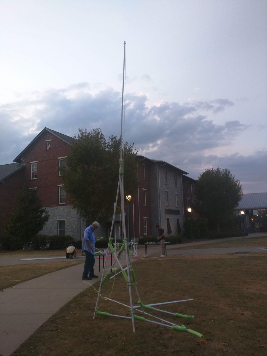 Congrats to all the Creative Technologies and Engineering students at <a href="/berrycollege/">Berry College</a> that participated in The Grand Challenge this weekend! Students and faculty squared off in an epic competition to build the tallest towers only using PVC, foam pool noodles, and zip ties!