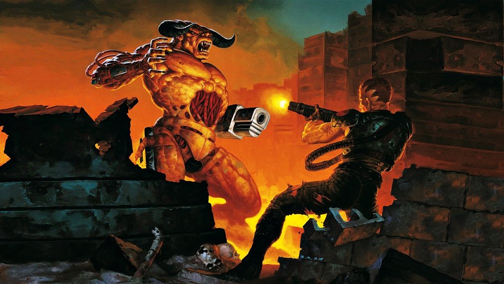 _MajorisVY's tweet image. DOOM II complete 25th anniversary today!

#IDSoftware #GTInteractiveSoftware #Doom #SandyPetersen #ShawnGreen #AmericanMcGee #JohnCarmack #JohnRomero #DaveTaylor #MSDOS #FPS #FirstPersonShooter