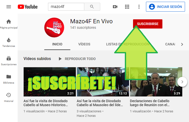 ConElMazoDando's tweet photo. ¡Contra las fake-news y la canalla mediática! Suscríbete al canal de YouTube de @ConElMazoDando: https://t.co/fO3PBt2zvT #NoMoreTrump #GuaidoParacoRastrojo 
https://t.co/uLAoumn3Zw