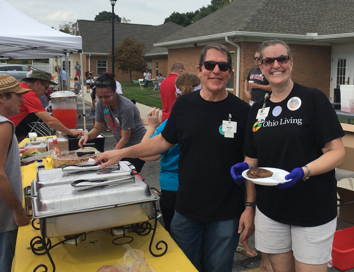 OhioLivingWT's tweet photo. On Saturday, September 28th, Ohio Living Westminster-Thurber hosted their annual Fall Fest.  Residents, families, employees, and leadership staff all had a great time. https://t.co/DJpM0Mp99I