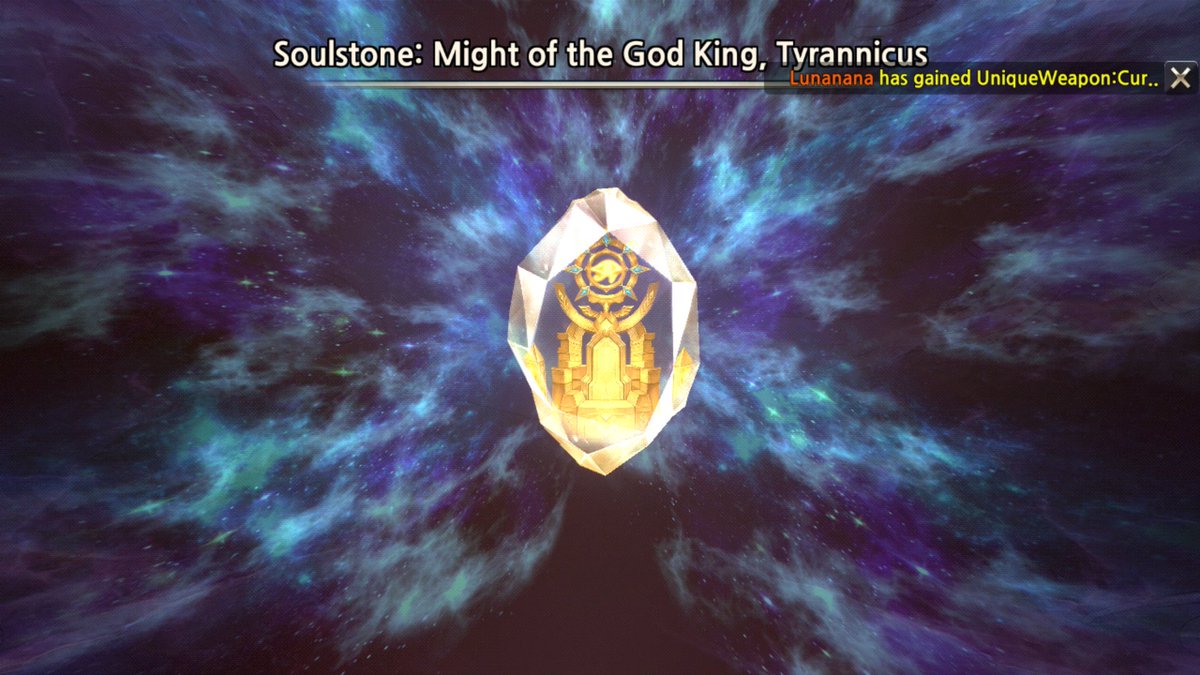 After you've finished the last chapter of Cain's story, you will get his Soulstone. This is the material for unleashing his UW. Each hero has a different soul stone that can be obtained through Trial of the God King stage.