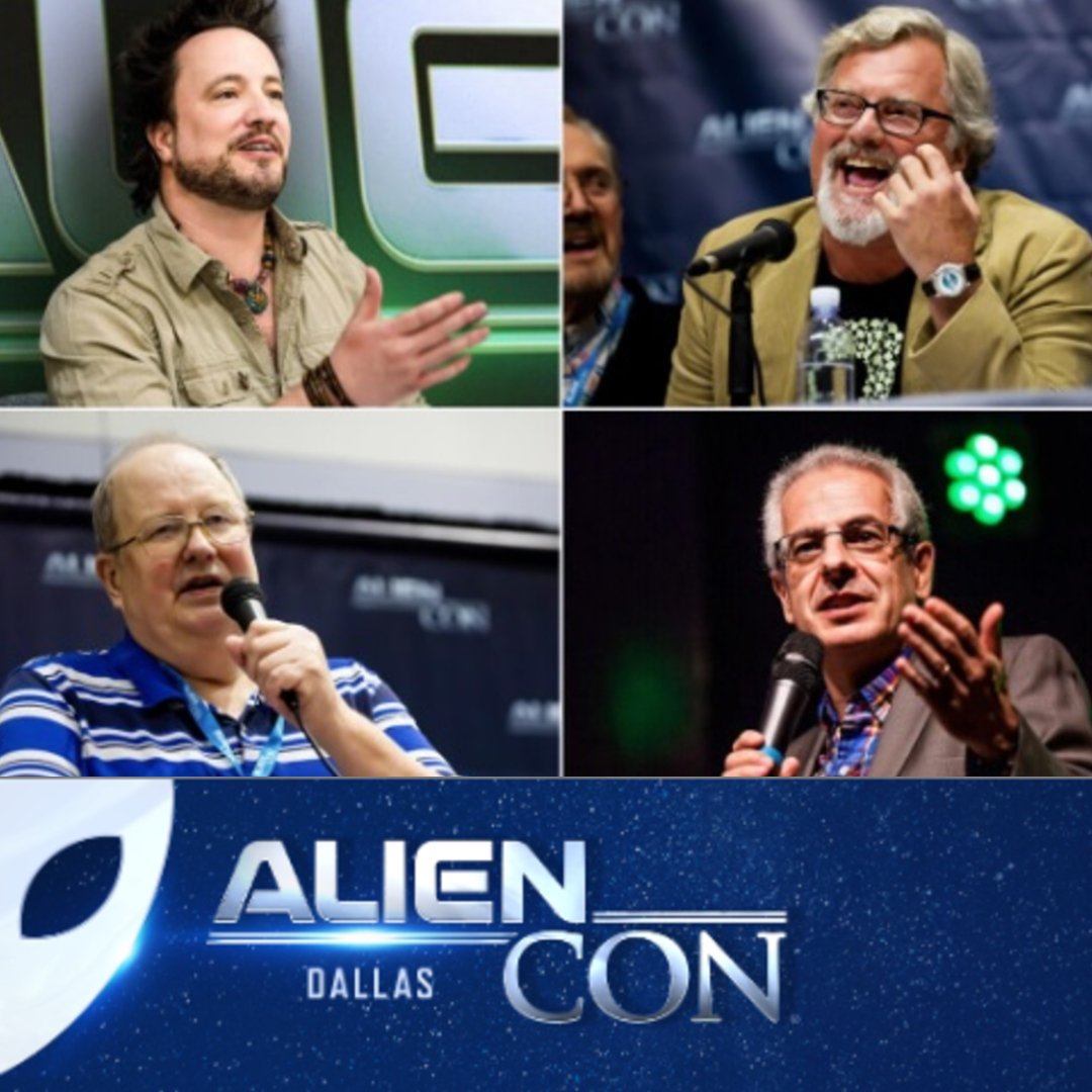 PursuingX's tweet photo. See your favorites in #Dallas TX @nickpopemod @MikeBara9 @alejandrotrojas @paradigmresearch @SteveBassett and many more! #AlienConDallas #AlienCon
AlienCon Dallas is October 4-6 @TheAlienCon
For Tickets and InfoΒ πΈΒ
https://t.co/yZ2Utj73jC https://t.co/IBDXPsZvsK