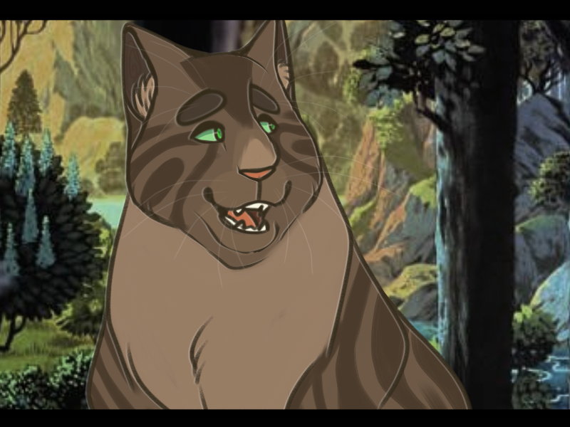 vhsdvst's tweet photo. #Heavystep for #wotw // Background is from The Last Unicorn because I'm too tired to create an original. Still love our immortal #riverclan king https://t.co/8Nm03eTYiK