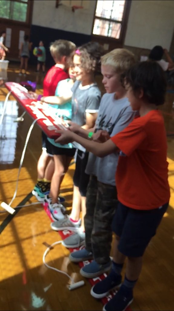 pyppefernway's tweet photo. 3rd and 4th GR students utilizing the action cycle to complete cooperative challenges.  Setting goals, identifying conditions, creating a plan, putting a plan in action, reflecting, finding solutions! https://t.co/USFuoeJBXM
