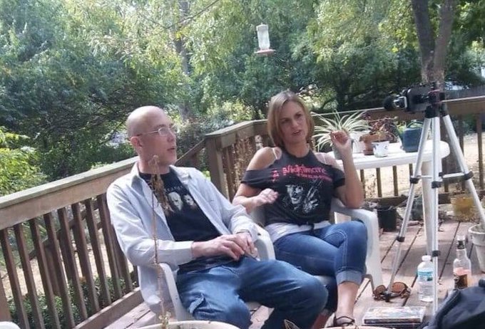 Got to interview legendary SOV director Tim Ritter in his natural habitat 😁 https://t.co/5Hva9XQmkU #timritter<a href="/tag/sov"class="tags"><span>#sov</span></a><a href="/tag/timritter"class="tags"><span>#timritter</span></a><a href="/tag/sobswholovesov"class="tags"><span>#sobswholovesov</span></a><a href="/tag/inthemicofmadness"class="tags"><span>#inthemicofmadness</span></a>