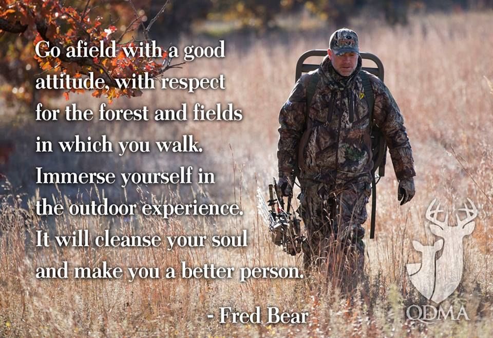 Good luck to all the bow hunters on opening day tomorrow!