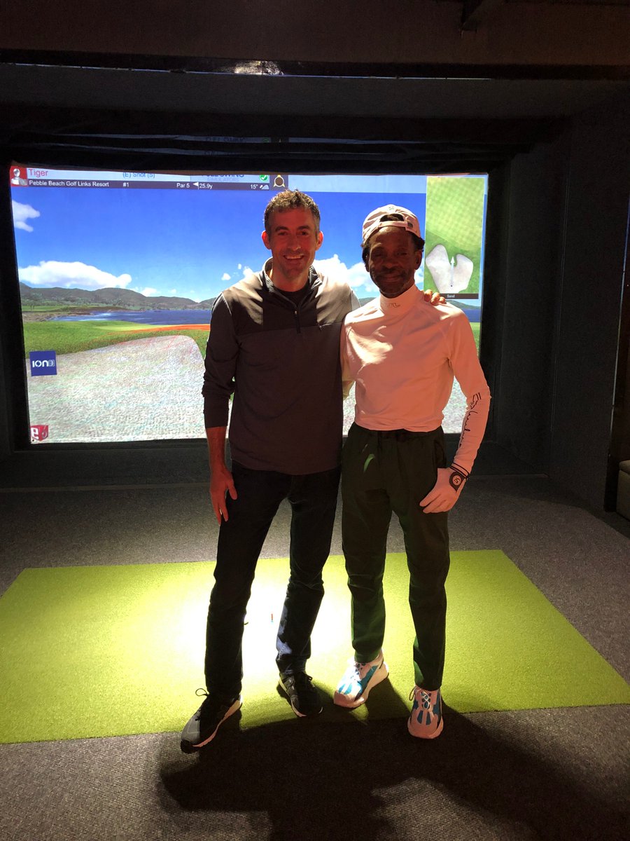 Oliver_Horovitz's tweet photo. Life Dream Achieved. Tiger Hood, ya'll. NYC Golf Icon. [Google Tiger Hood] @fiveirongolf just curating experiences. https://t.co/PyUG9hLDFY