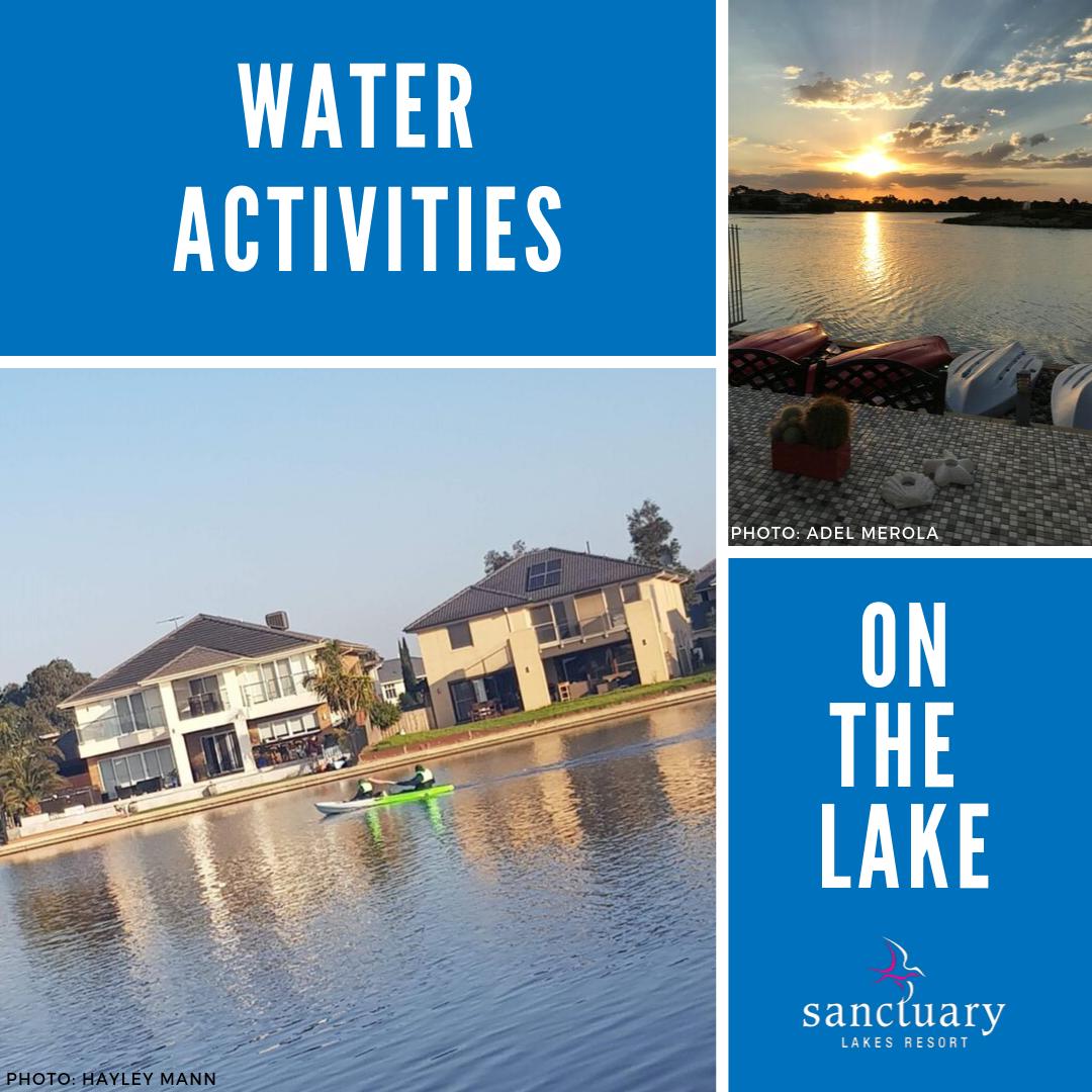 SanctuaryLakes1's tweet photo. With the weather outlook improving we’re expecting a lot more people to start utilising the lake again. 

This is just a quick reminder that no power/motorised watercrafts are permitted on the lake. However, canoeing, kayaking, and SUP and the like are all acceptable. https://t.co/pEzrkG6CMh