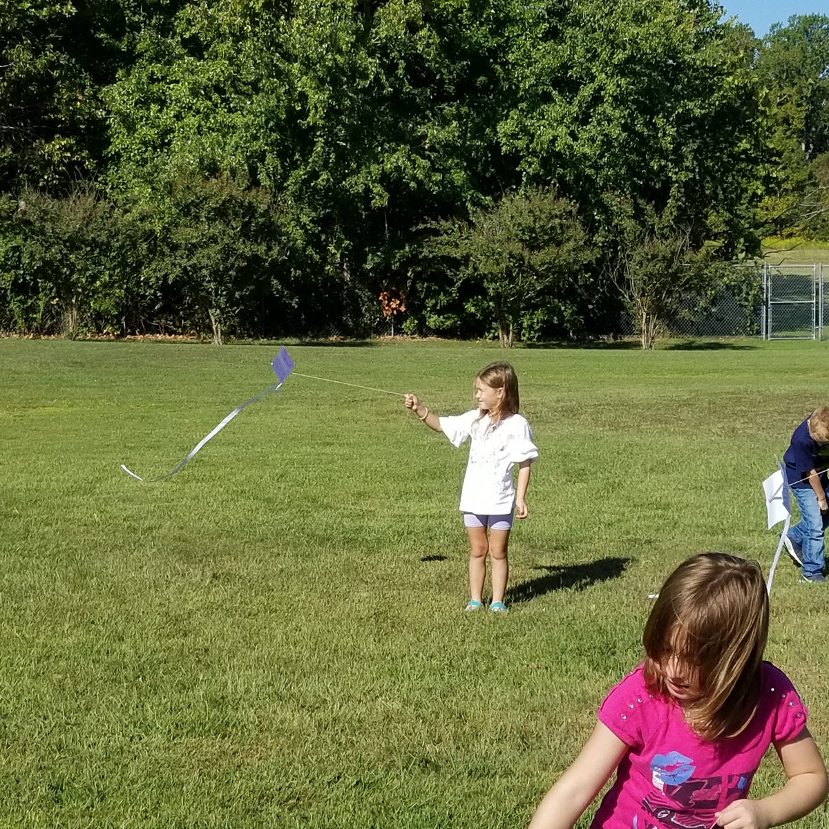KVukSTEM's tweet photo. #seeusSOAR @CarrolltonES 1st graders built and tested sled kites. 2nd graders created their own kite designs, tested, and redesigned. https://t.co/nYXSxz8Nrq