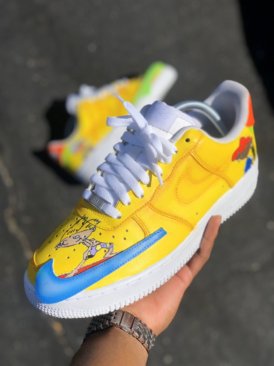 FTeamCustoms's tweet image. 🚨New Custom Alert 🚨

Nickelodeon Themed AirForce 1’s😱

#Share #Nickelodeon