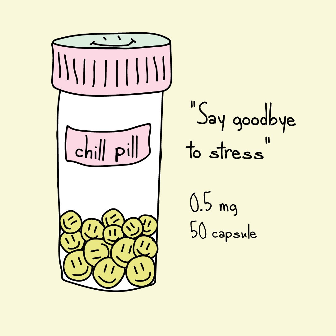 Starfish_Web_'s tweet photo. Today’s featured #CreativeNeed is the Chill Pill. It can be stressful working with clients. You don’t always see eye to eye, and this lengthens the design process for creative, resulting in countless revisions. With the Chill pill, feel the stress melt away and keep designing. https://t.co/9QYsHb1X0N