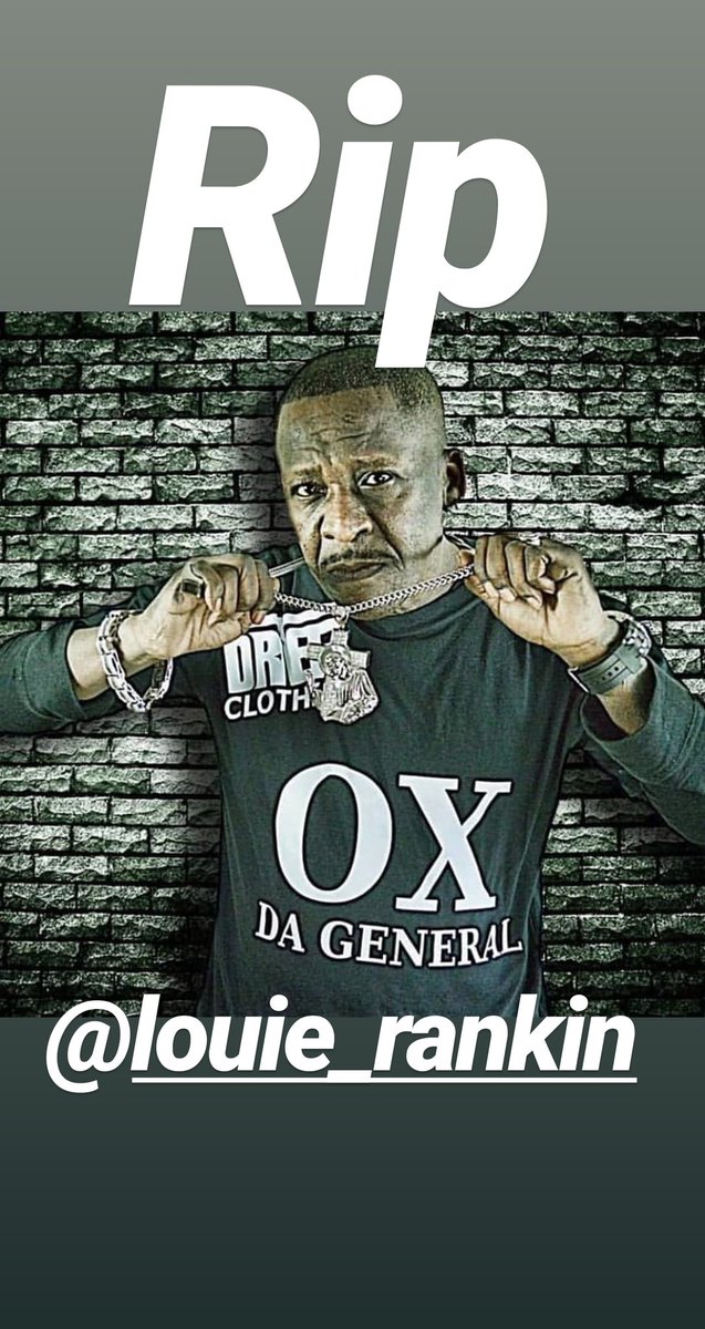 strizzzy's tweet photo. Very unexpected, sad news of @louierankin passing #Jamaican Dancehall legend. Iconic roles #Shottas #Belly #Intent2 Toronto thanks him for his undying loyalty & quotes for our @raptors or in his words #Rapchazz ToTheWorld #WeTheNorth
#riplouierankin #the6ix #Ox #teddybuckshot https://t.co/pHwDKxalVo