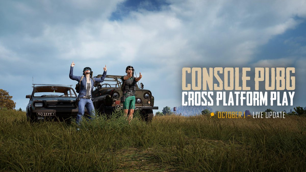 트위터의 カルホーン軍曹 フリーザ 님 Xboxのプレイヤーとps4 プレイヤーとで招待したりしてパーティーを組むことは出来ないのは分かりましたが 野良でduoやsquadに入った時にはどうなるんですかね 野良パーティーだったら一緒のパーティーになったりするんですかね 트위터의 カルホーン軍曹 フリーザ 님 Xboxのプレイヤーとps4 プレイヤーとで招待したりしてパーティーを組むことは出来ないのは分かりましたが 野良でduoやsquadに入った時にはどうなるんですかね 野良パーティーだったら一緒のパーティーになったりするんですかね