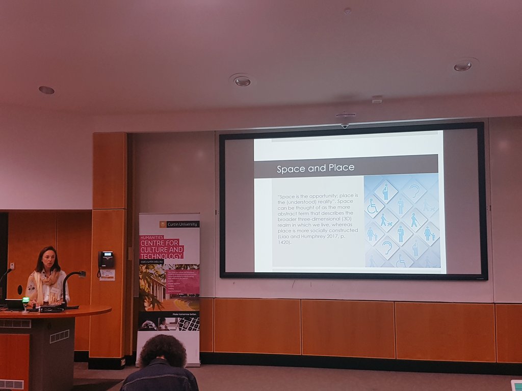 hersinta's tweet photo. How 'Pokemon Go' highlights the potentials of mobile technology for people with disability and how access is conceptualized by @KathrynLocke #OpenLiteracy19 https://t.co/4l2KBUXXfT