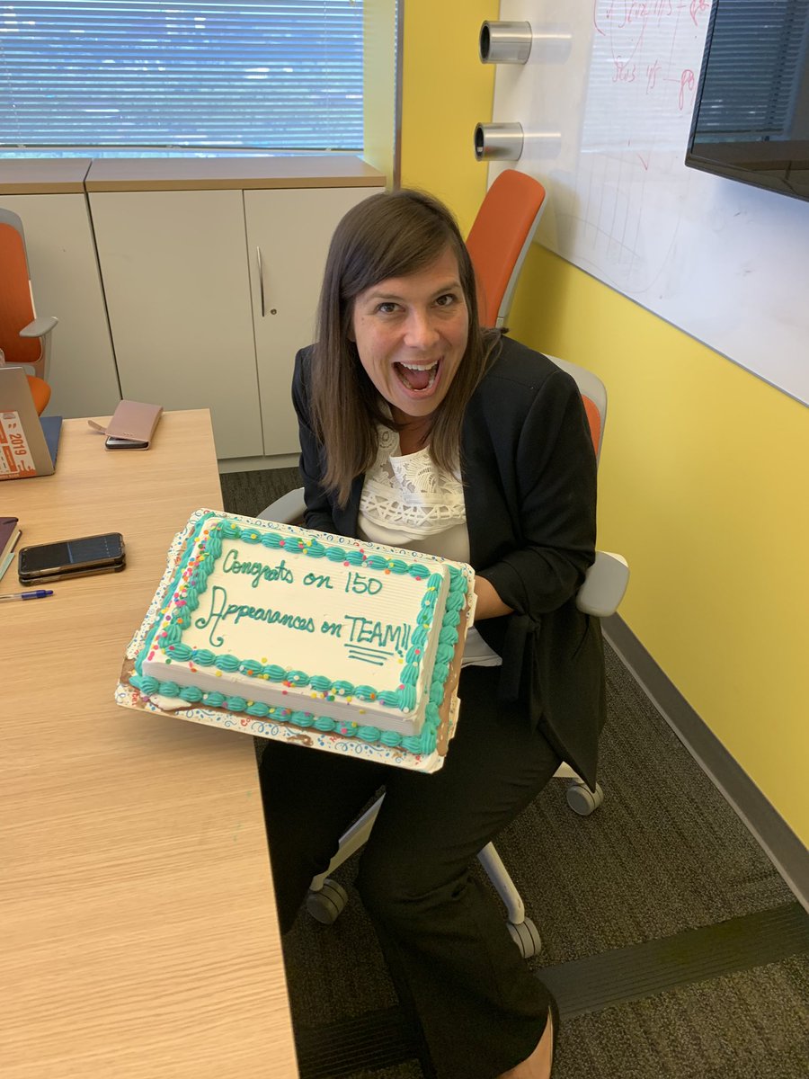 Congrats Jen McKeehan on your 150th appearance on TEAM!  We appreciate your leadership!