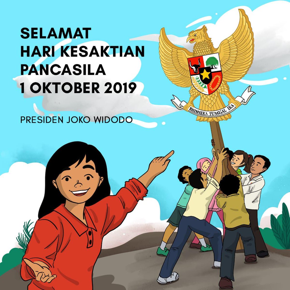 Gambar Animasi Persatuan Indonesia