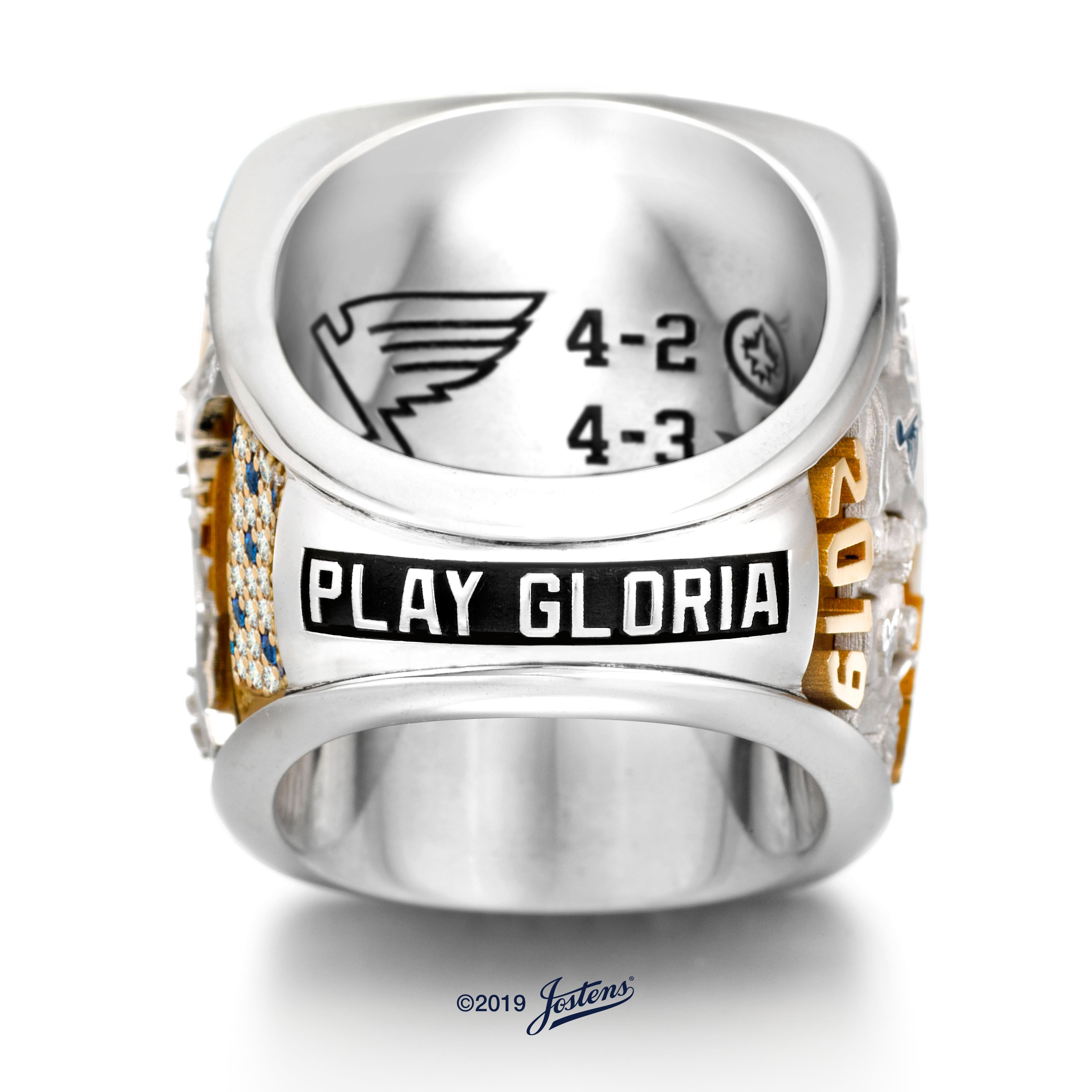 st louis blues ring