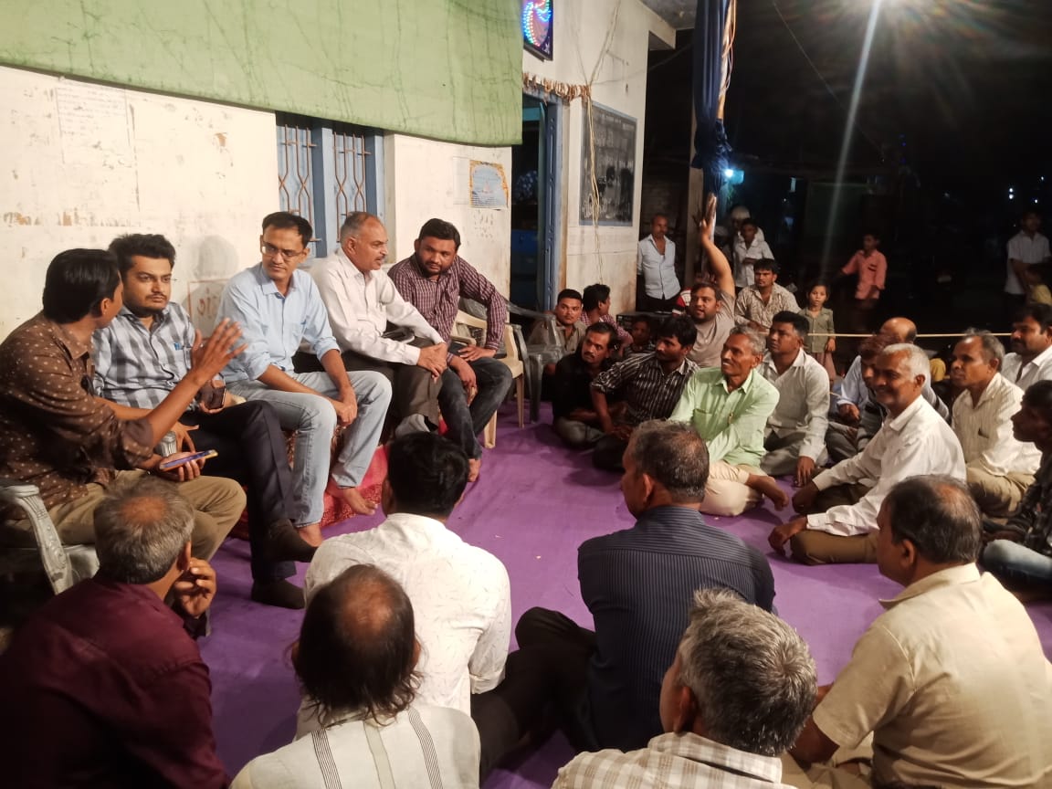RATRISABHA,
Malanka Ta.BVN
Discussions about Poshan,Savachchhata,EVP, IGNOPS,
Land related issues.