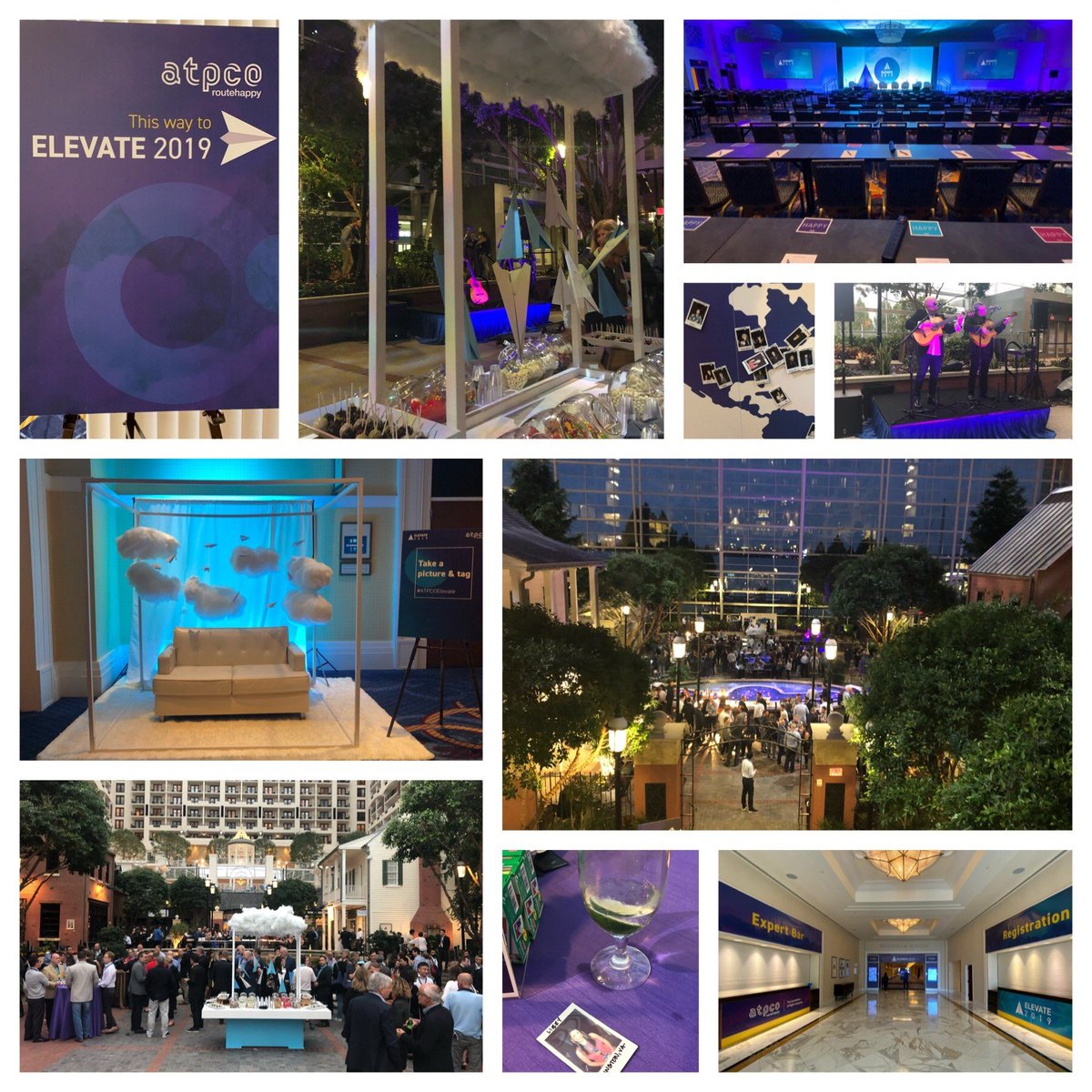 libbymwilliams's tweet photo. One of my favorite parts of an event is seeing all the details come to life. I am incredibly proud to be part of #ATPCOElevate this year!
 
400+ attendees |  65+ speakers  |  8 sessions  | 4 pavilions  |  1 ATPCO global conference  |  https://t.co/saECoSpPkA https://t.co/46HwdwMqK8