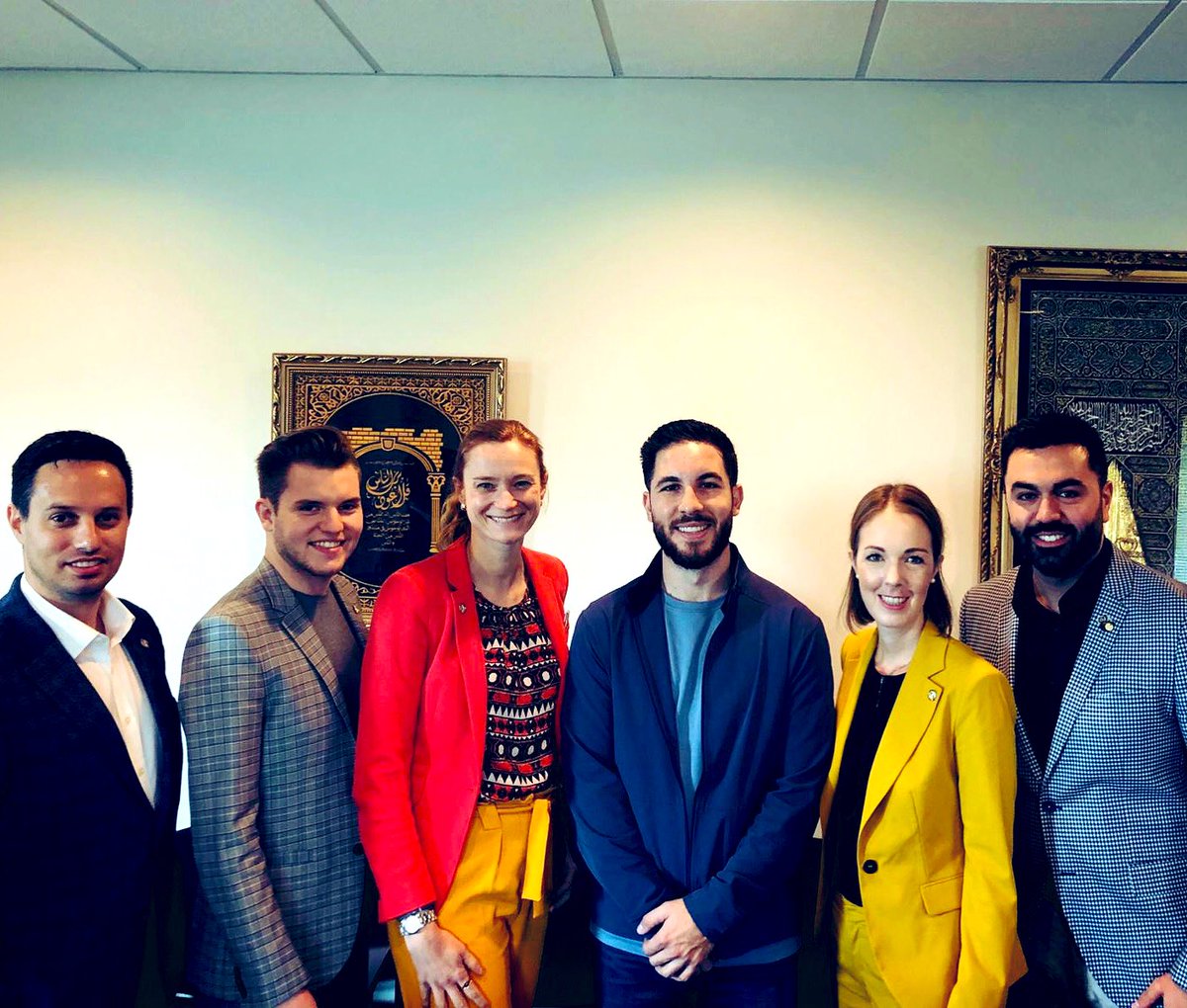 It‘s all about collaboration. Wir haben unseren Kollegen, #Michigan State Representative, Abdullah Hammoud getroffen. Auf beiden Seite des Atlantiks stehen wir vor verbindenden Herausforderungen. #ClimateChange #migration #digitalization #racism #futureofwork #wunderbartogether