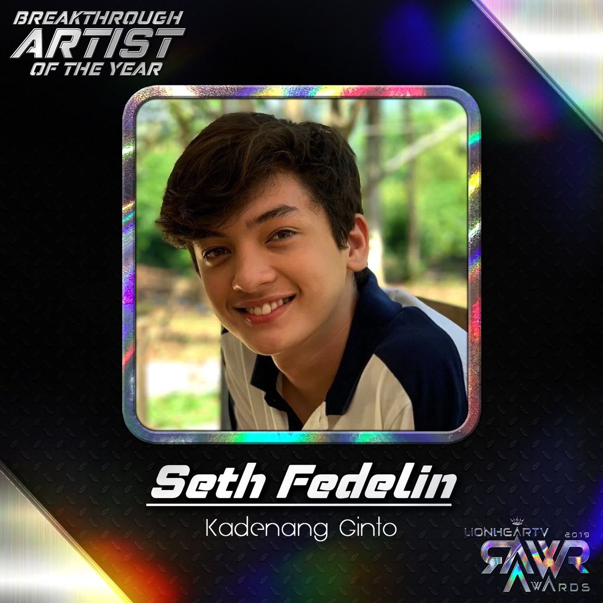 marcolme's tweet photo. Do you want Seth Fedelin to be this year's Breakthrough ng Taon? Retweet to vote! #RAWRAwards2019 https://t.co/X7rtjf5j0q https://t.co/C5fl0NMEJi