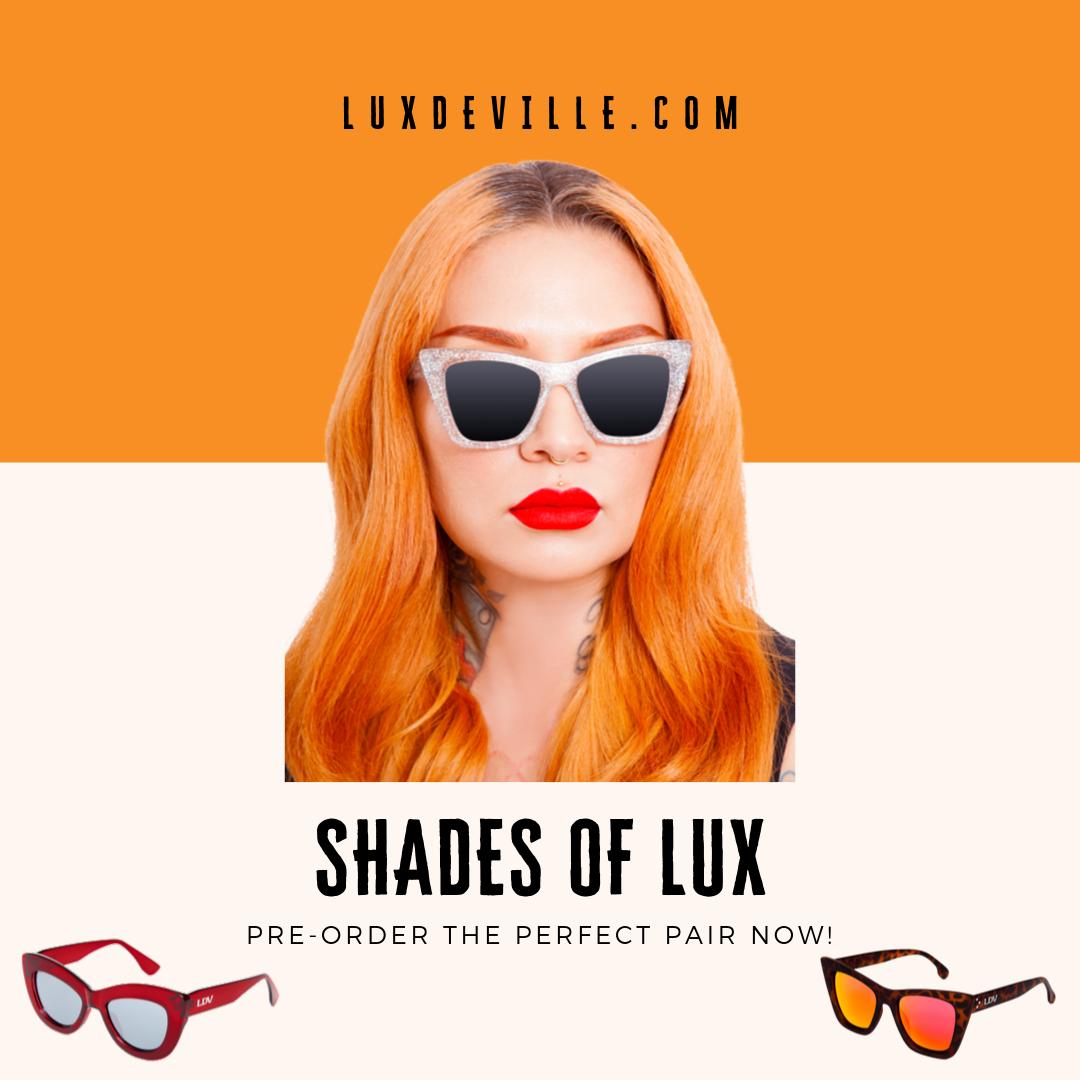 luxdeville's tweet image. Bewitched or Smitens.... Take Your Pick!

Shades of Lux Only Come in Style and We Have Something For Everybody!

Grab a Pair Today - Pre-Order Now!
