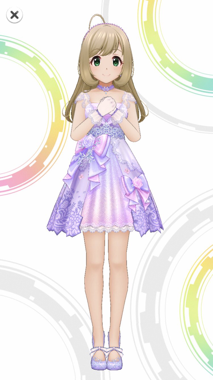 デレステSSR衣装 on X: デレステSSR衣装 on X: