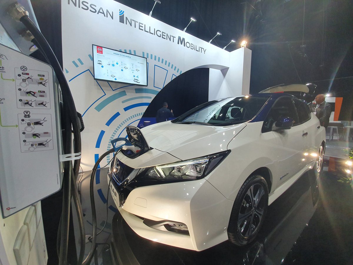 WheelsForHeels1's tweet photo. Some fun at the #SMA2019 smarter mobility africa conference...@BMWSouthAfrica @NissanElectric @nissanza https://t.co/NF18sqi8Me