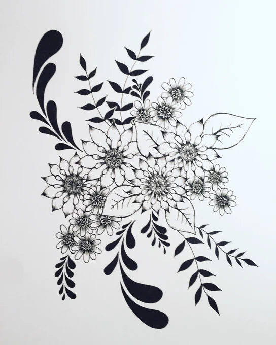 絵のStyleに辿り着くまで、どれだけの回り道をしてきたでしょうか……

描いても気に入らない時期もあったり、描かなくなった時期も長くあった様な気がします…

今では勿体ない時間だったなって思うけど、この時間が無かったら今の絵のStyleには辿りつけていない気がします… 