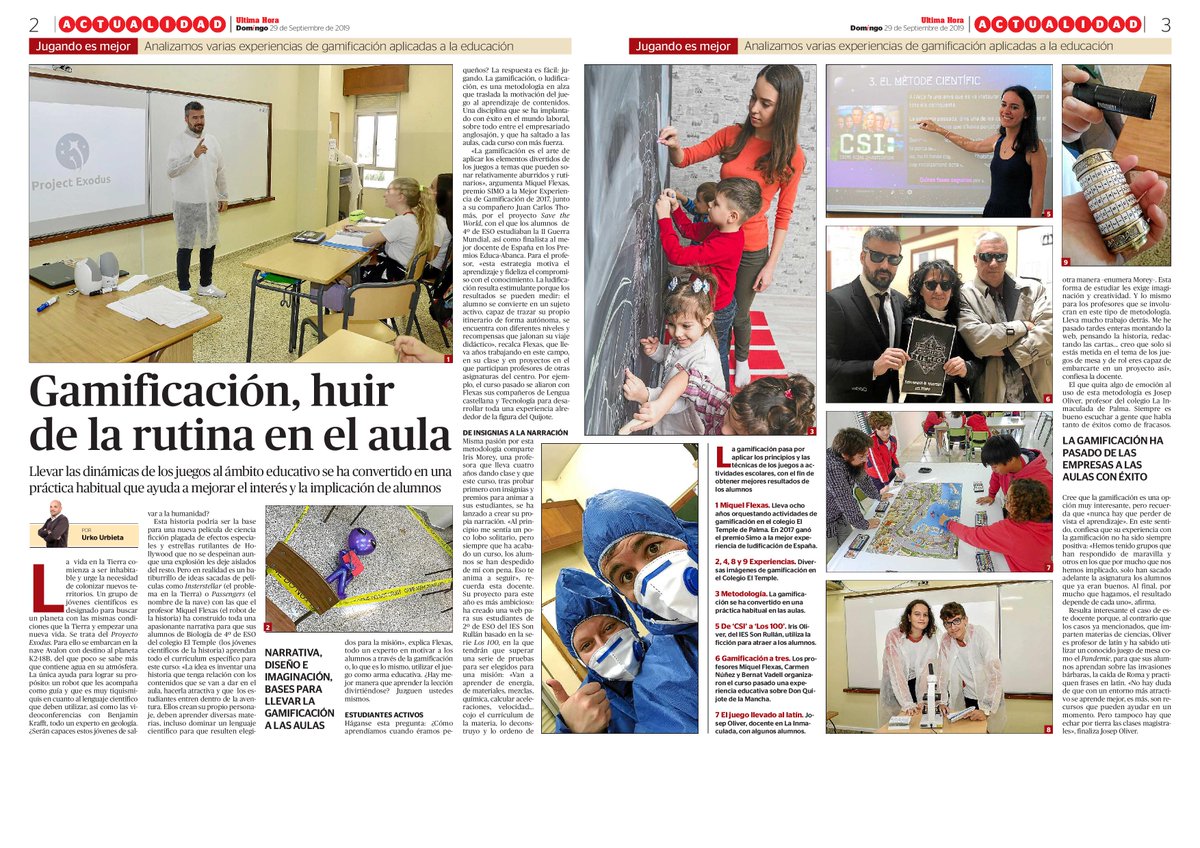 @OscarRecioColl <a href="/bebeamordor/">Bebé a Mordor</a> <a href="/gamificatuaula/">GAMIFICATUAULA</a> <a href="/auladejuego/">Aula de Juego</a> <a href="/pepepedraz/">Pepe Pedraz 💡</a> @AprenderPasoA <a href="/laboratorijocs/">Laboratori de Jocs</a> <a href="/Gamificaeducar/">Educa Gamificando</a> <a href="/acarame/">Àlex Caramé</a> Aquí la tenéis: