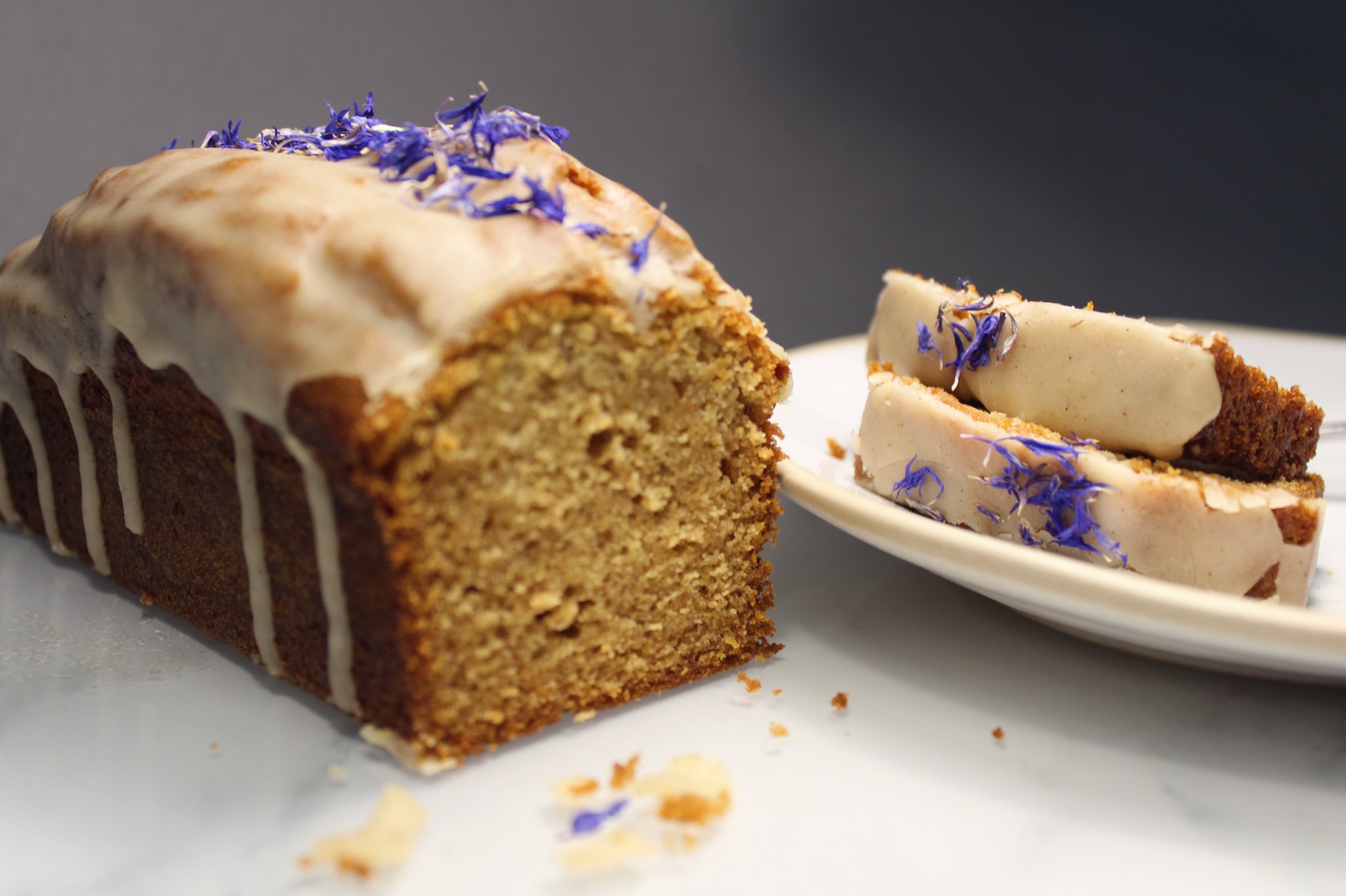 Mini Glazed Honey Loaf Cakes