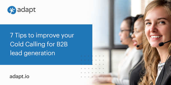 Adapt_io's tweet photo. From writing a perfect #coldcalling script to engaging prospects in meaningful conversations, here are a few tips to improve the #coldcallingsuccess. https://t.co/keu6hlDAYt
#salestips https://t.co/gtPYOQ1MSa